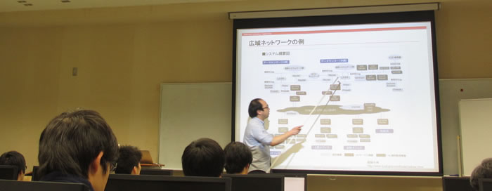 IIJの技術者が学生にネットリテラシーを説明 IIJの技術者が学生にネットリテラシーを説明